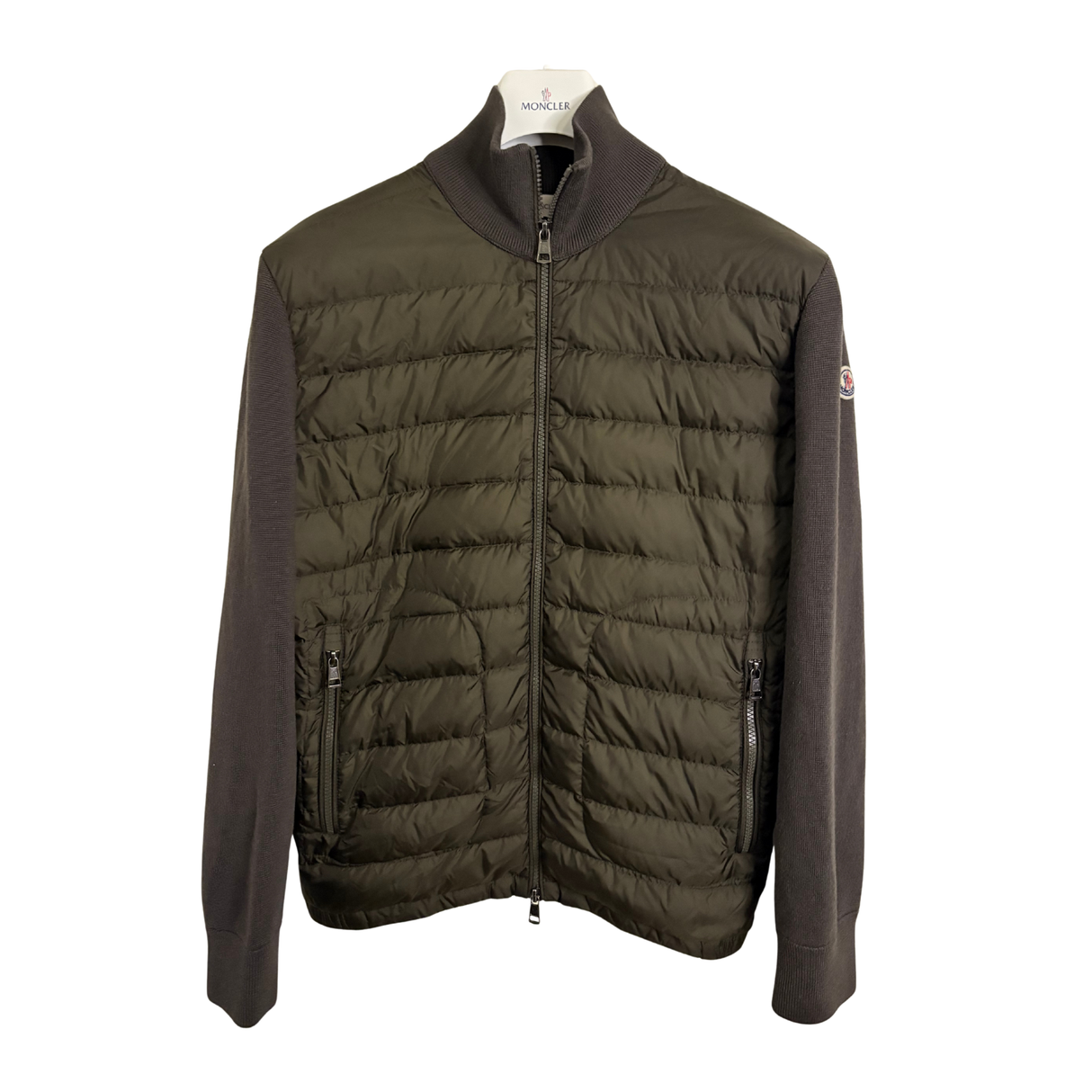 Moncler Down Cardigan / XL