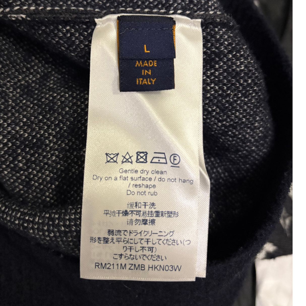 Louis Vuitton Distressed Sweatshirt / L