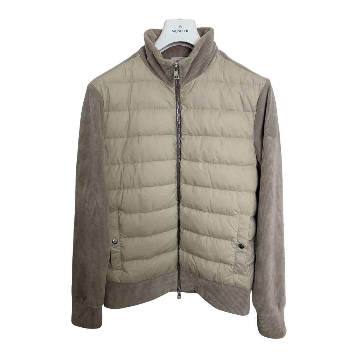 Moncler Corduroy Cardigan & Pants Set / S