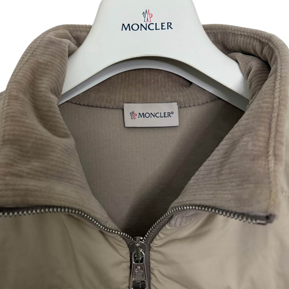 Moncler Corduroy Cardigan & Pants Set / S