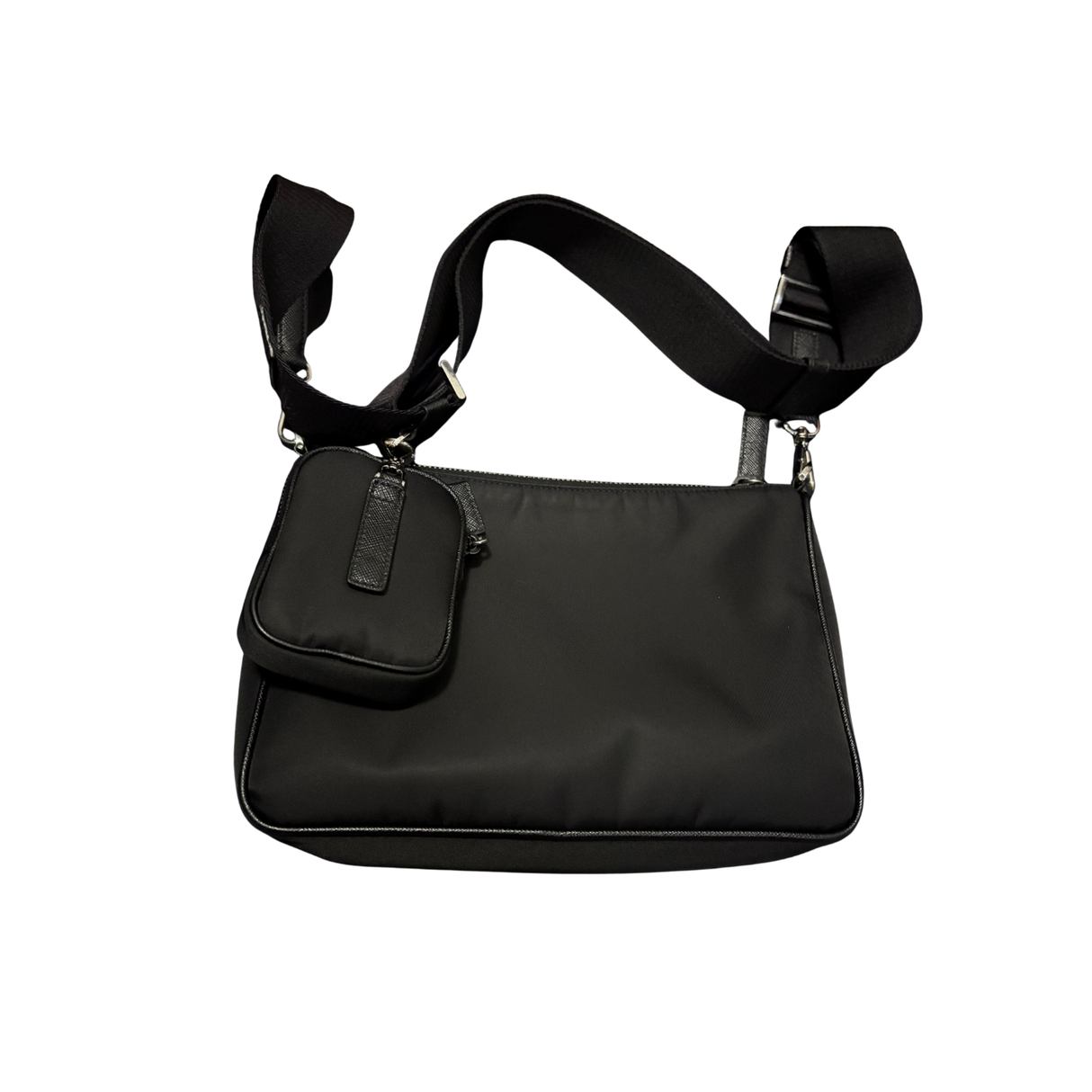 Prada Re-Nylon & Saffiano Leather Shoulder Bag
