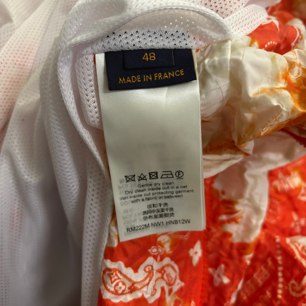 Louis Vuitton Bandana Windbreaker / 48