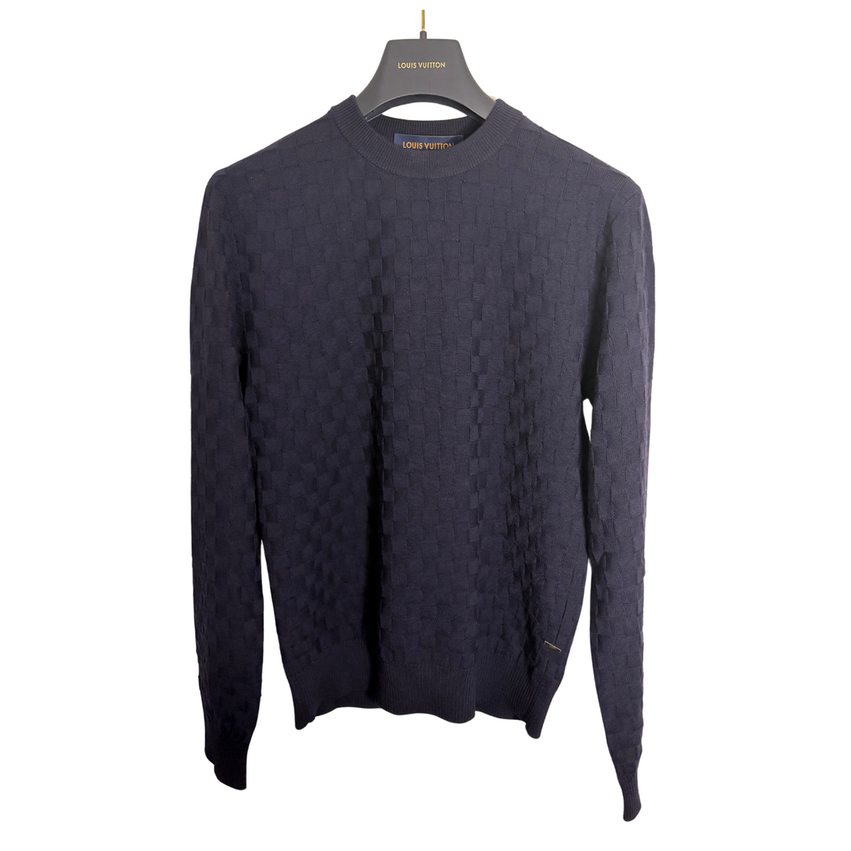 Louis Vuitton Damier Signature Crewneck/ XS