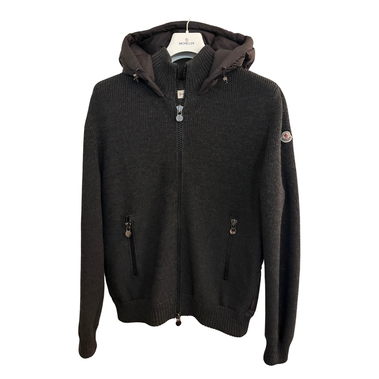 Moncler Padded Down Cardigan / XL