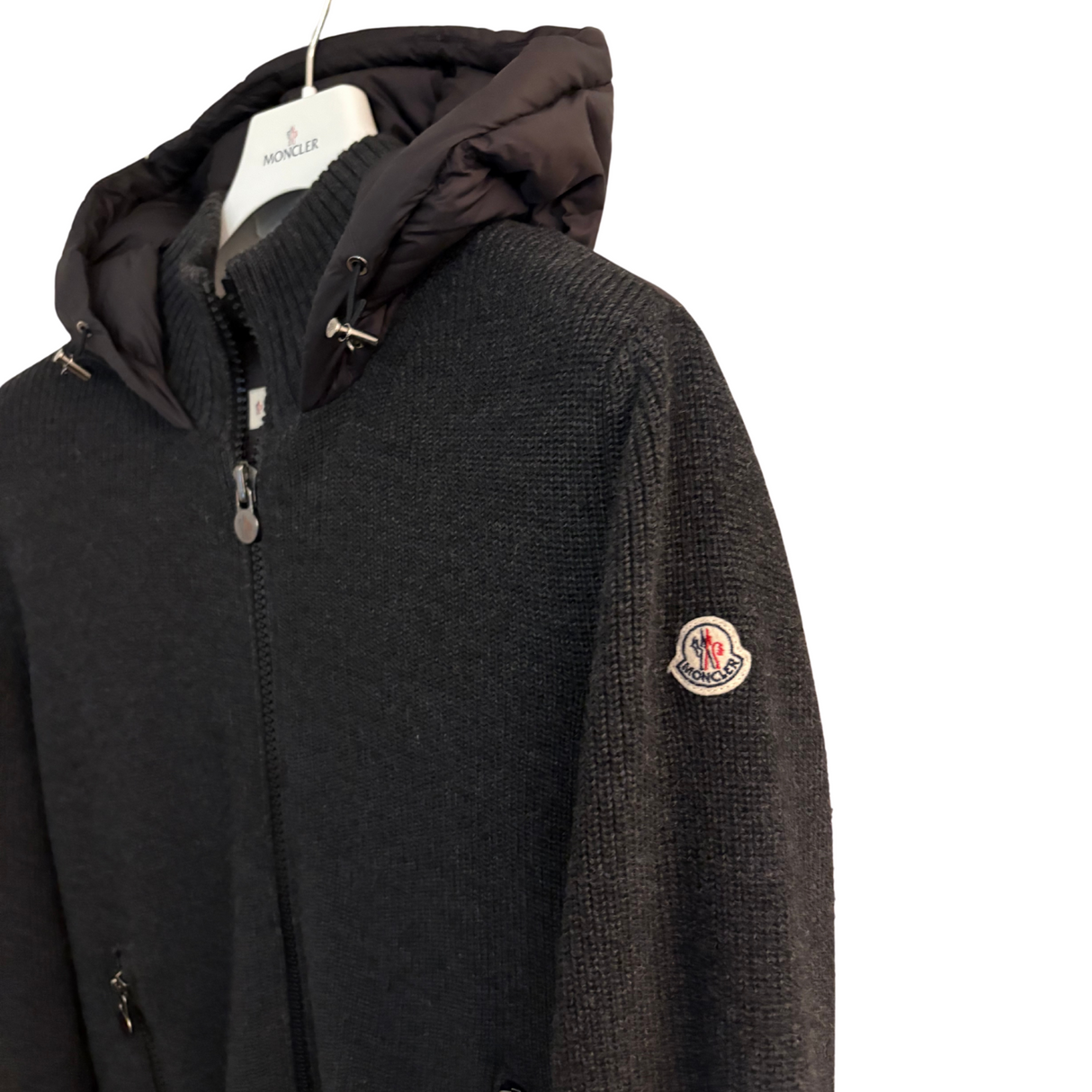 Moncler Padded Down Cardigan / XL