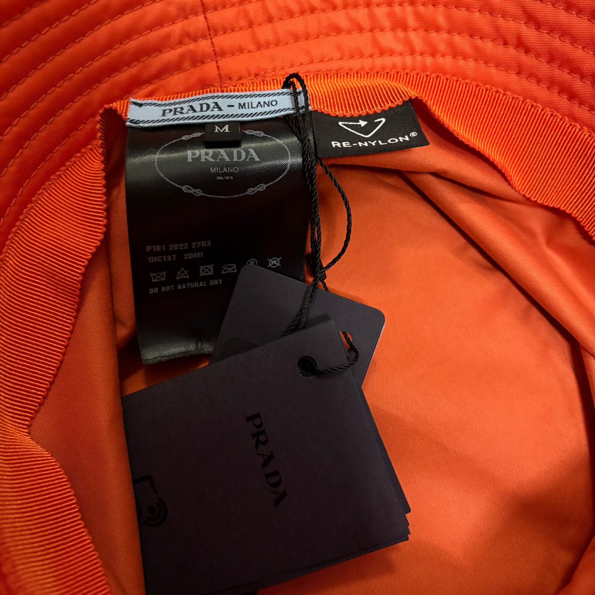 Prada Re-Nylon Bucket Hat / M