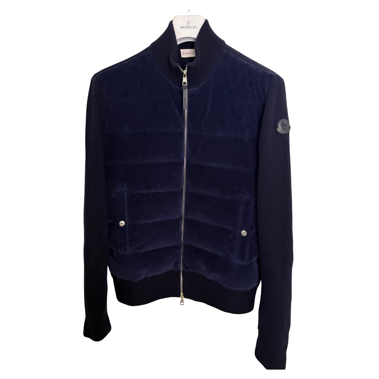 Moncler Velvet Cardigan / L