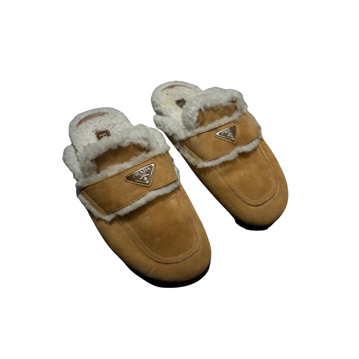 Prada Fur Sandals / 8.5