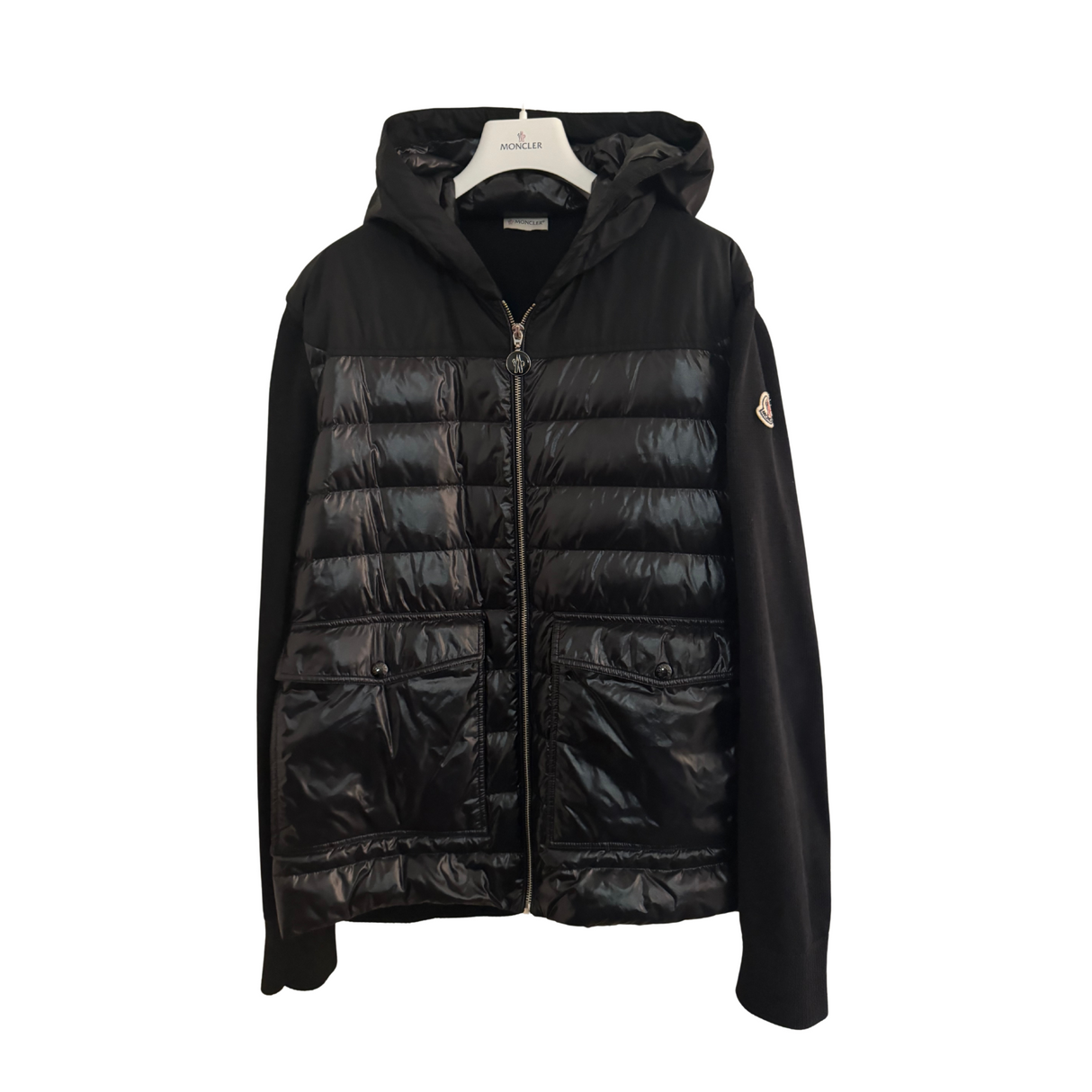 Moncler Hooded Cardigan / XXL