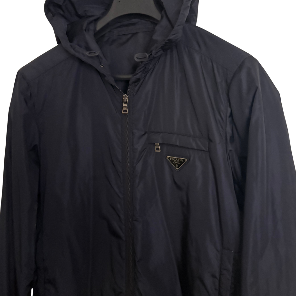 Prada Hooded Windbreaker / L