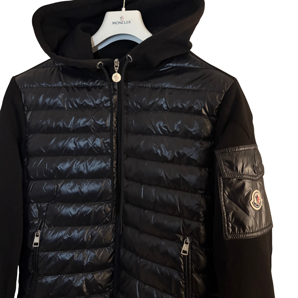 Moncler Hooded Cardigan / S