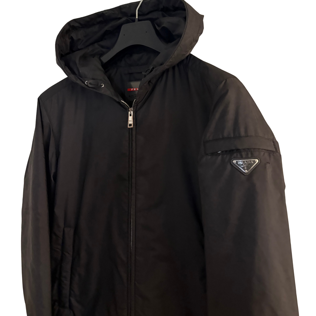 Prada Hooded Windbreaker / S