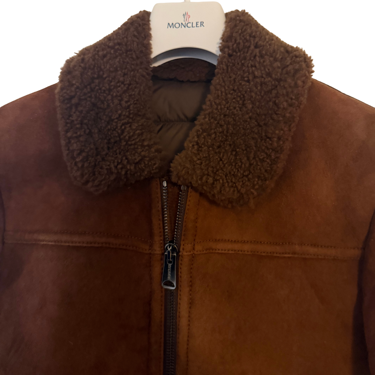 Moncler Dorian Suede Jacket / 1
