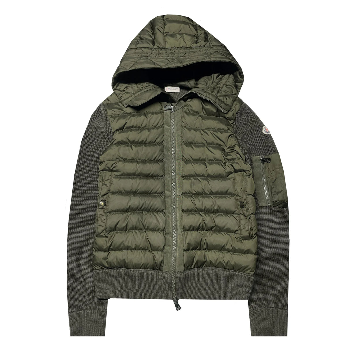 Moncler Down Tricot Cardigan / Large
