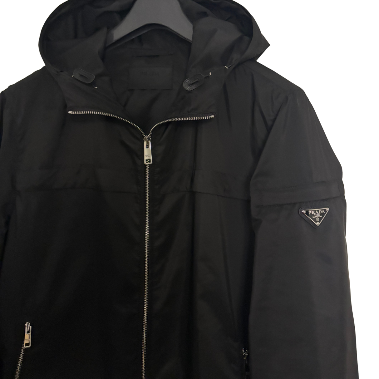 Prada Nylon Windbreaker / 52