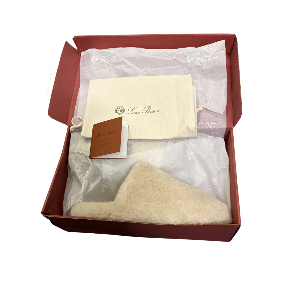 Loro Piana Wintercozy Slippers / 37