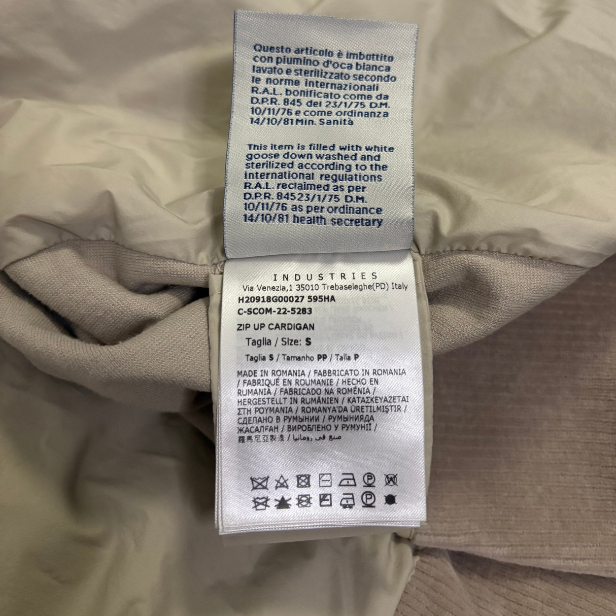 Moncler Corduroy Cardigan / S