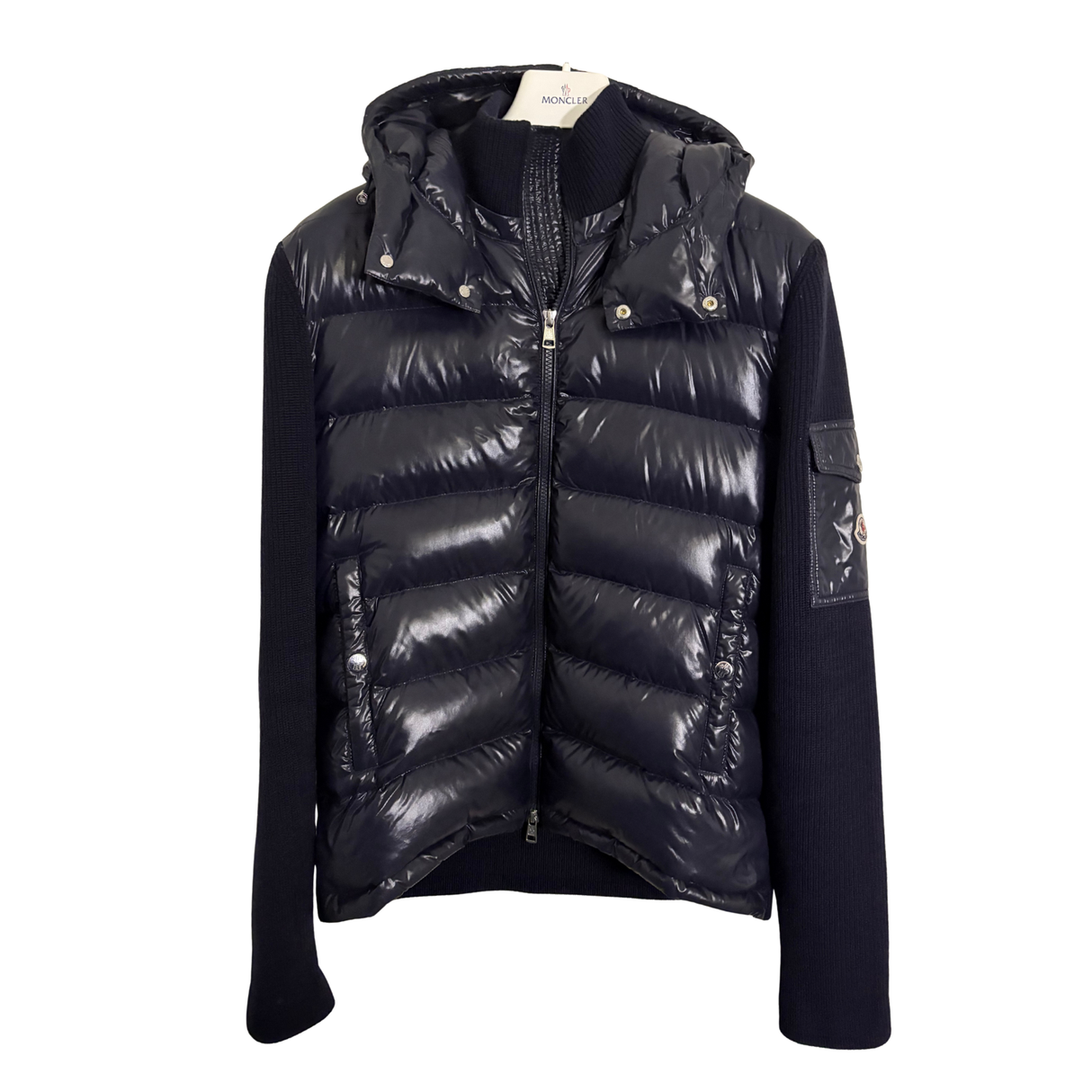 Moncler Hooded Cardigan / L