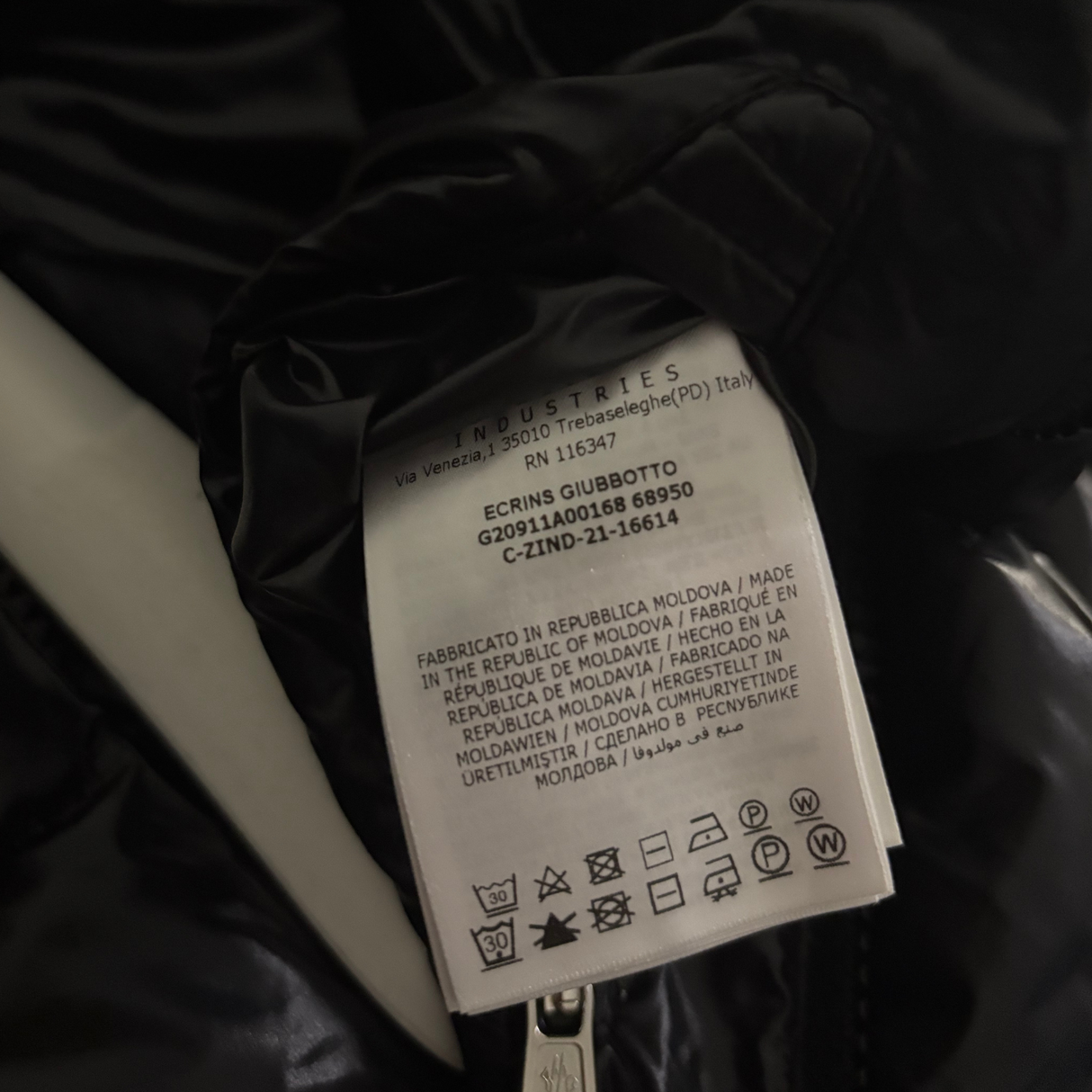 Monlcer Ecrins Black / 4