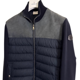 Moncler Suede Cardigan / M