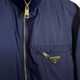 Prada Nylon Logo Jacket / 52