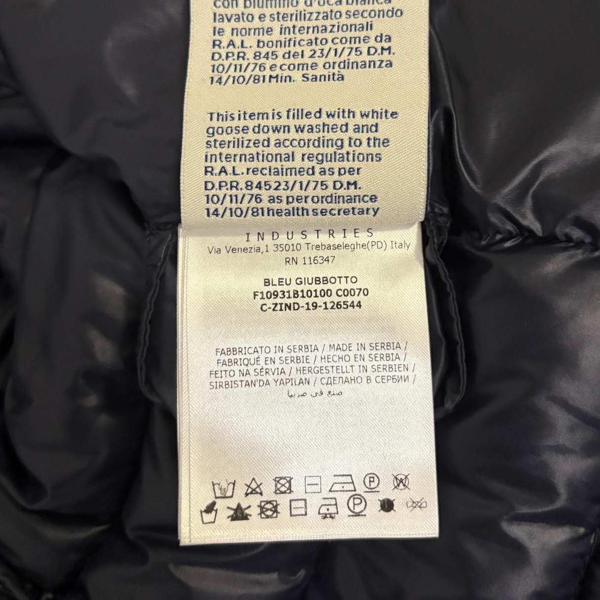 Moncler Bleu Jacket Women / 3