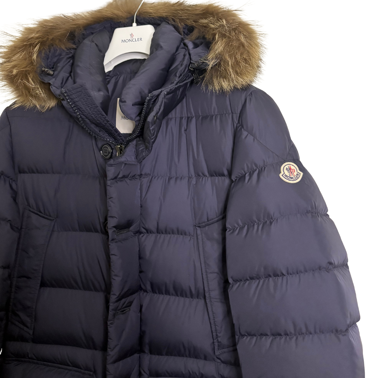 Moncler Cluny Fur Hooded Jacket / 4