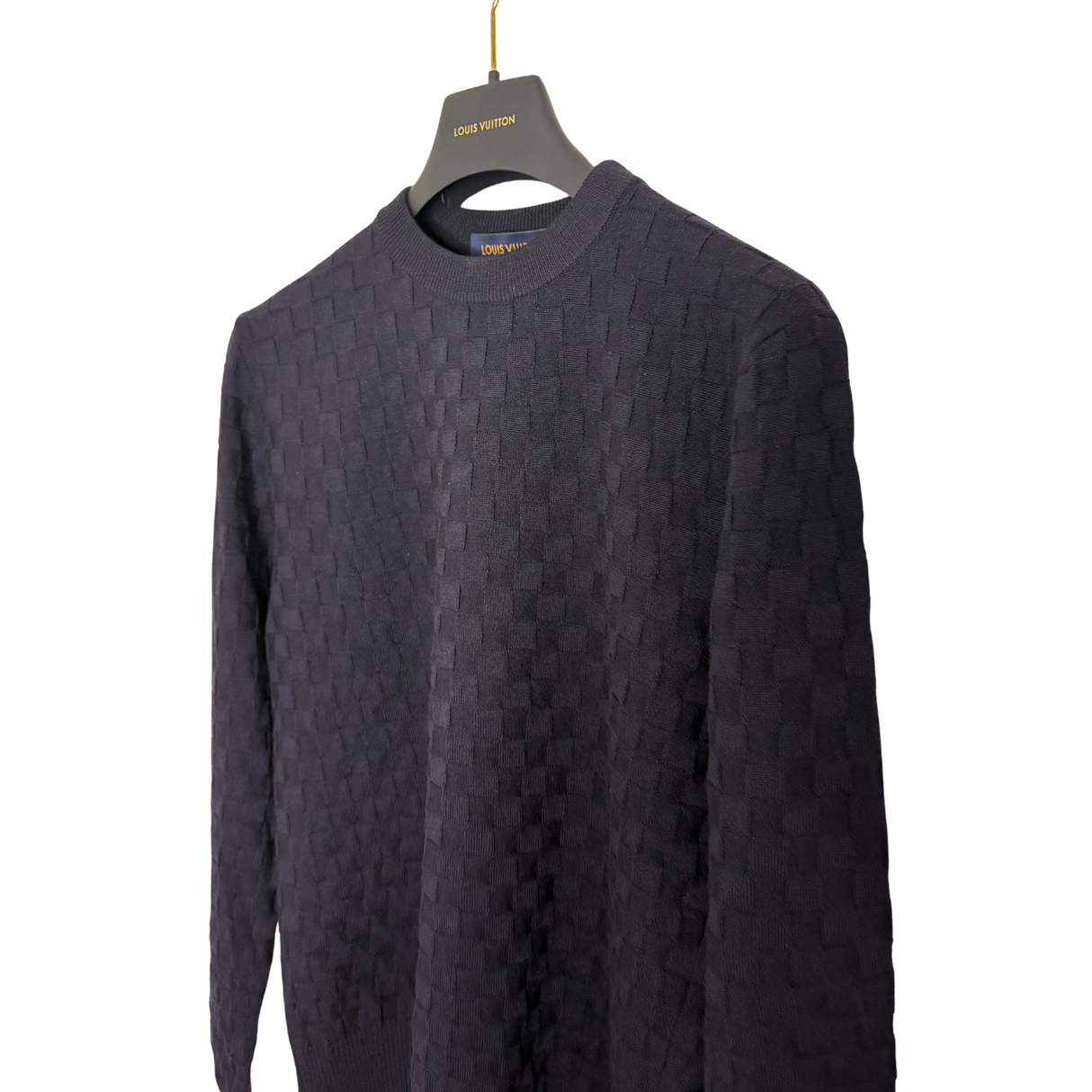 Louis Vuitton Damier Signature Crewneck/ XS