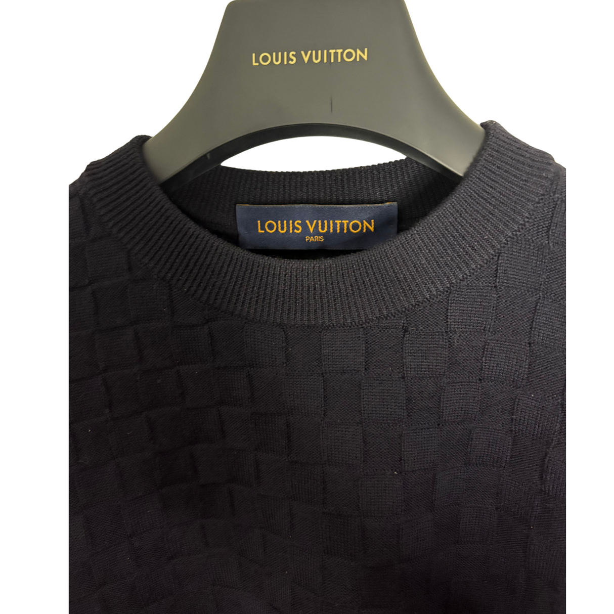 Louis Vuitton Damier Signature Crewneck/ XS