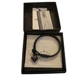 Prada Leather Logo Bracelet