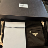 Prada Crewneck Wool Pocket-Detail