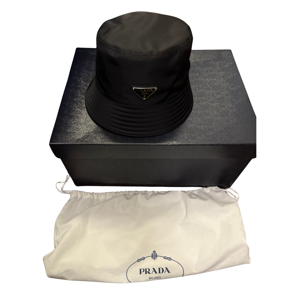 Prada Re-Nylon Bucket Hat / M