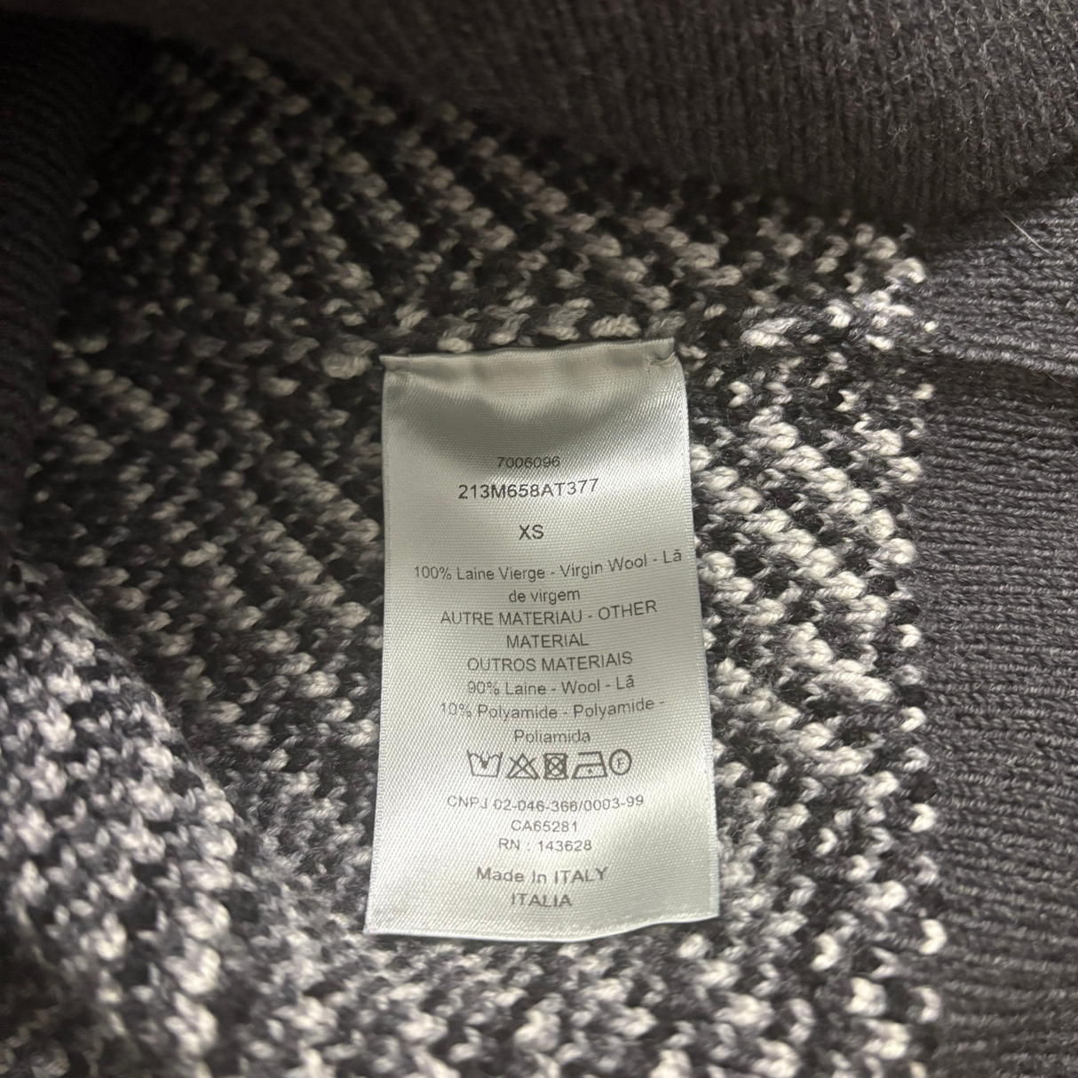 Dior Wool Sweatshirt / XS