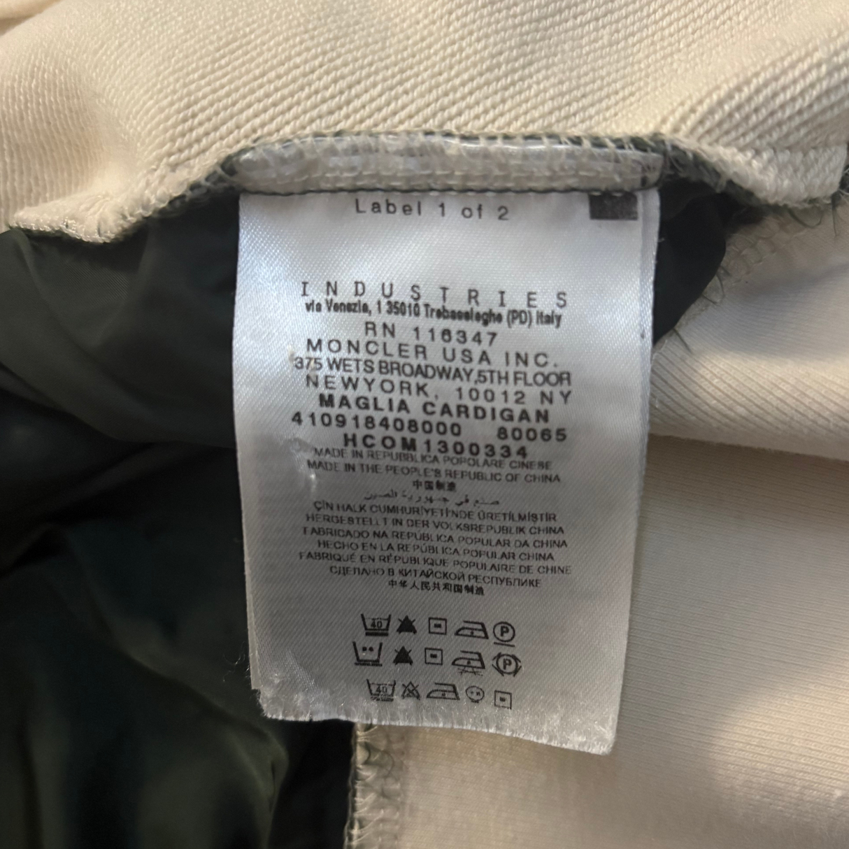 Moncler Maglia Cardigan / XXL