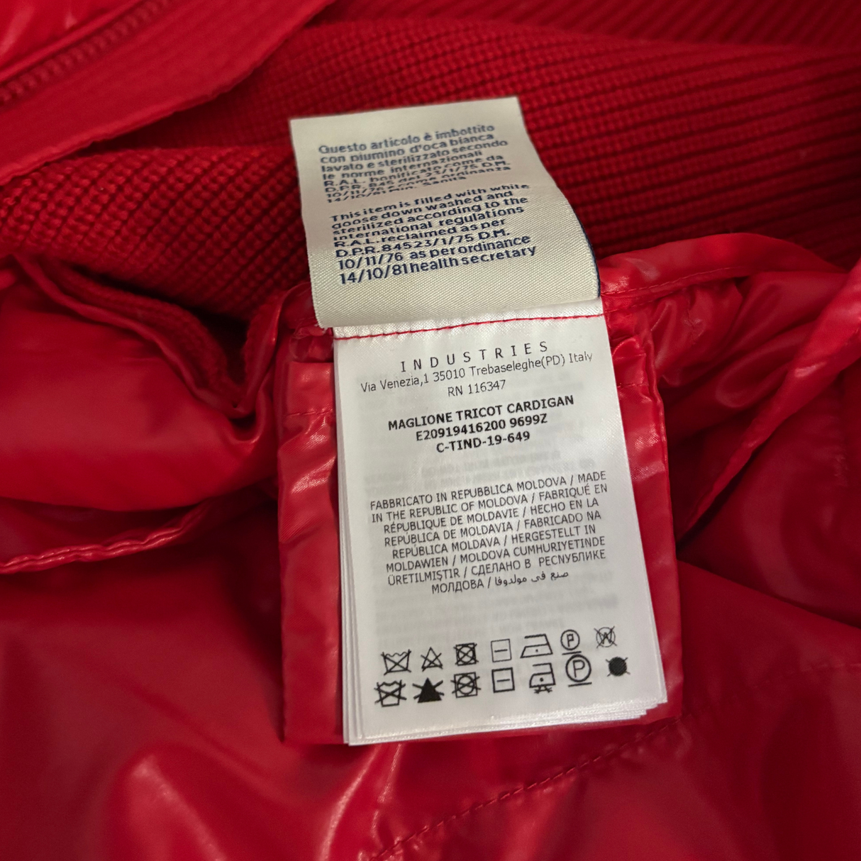 Moncler Tricot Cardigan / L