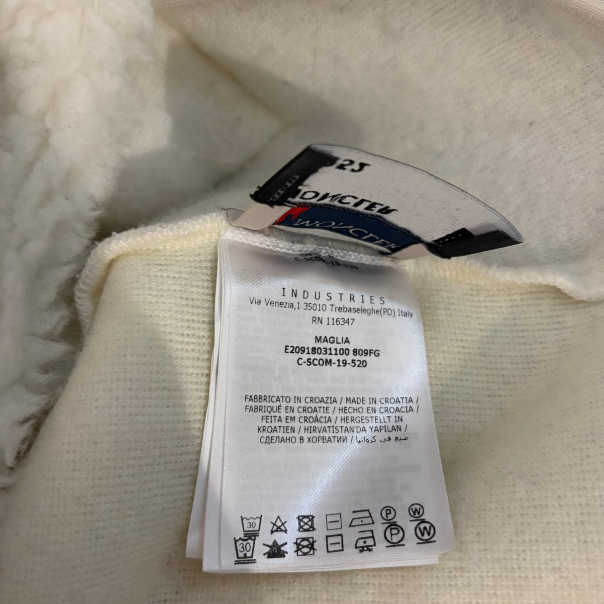 Moncler Fleece Hoodie / S