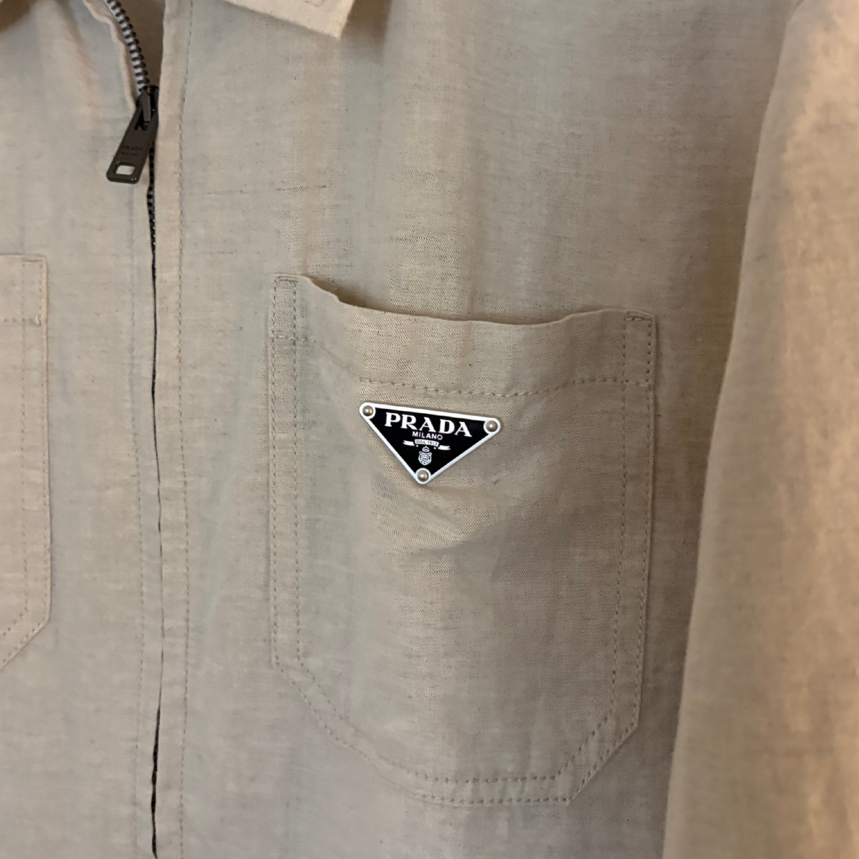 Prada Chambray Jacket / M
