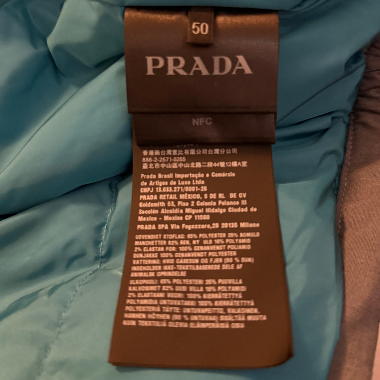 Prada Cotton Jacket / 50