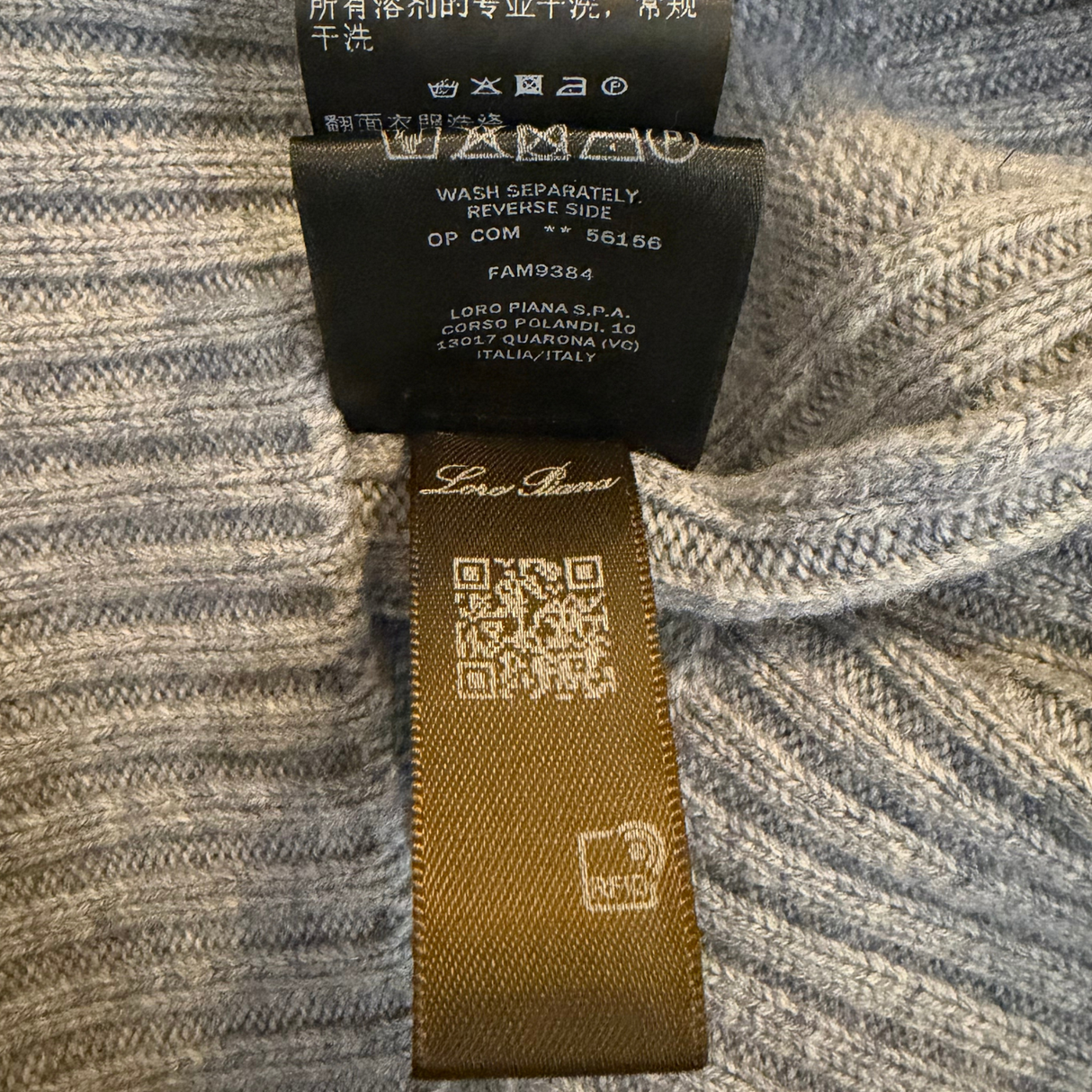 Loro Piana Baby Cashmere Sweater / 48