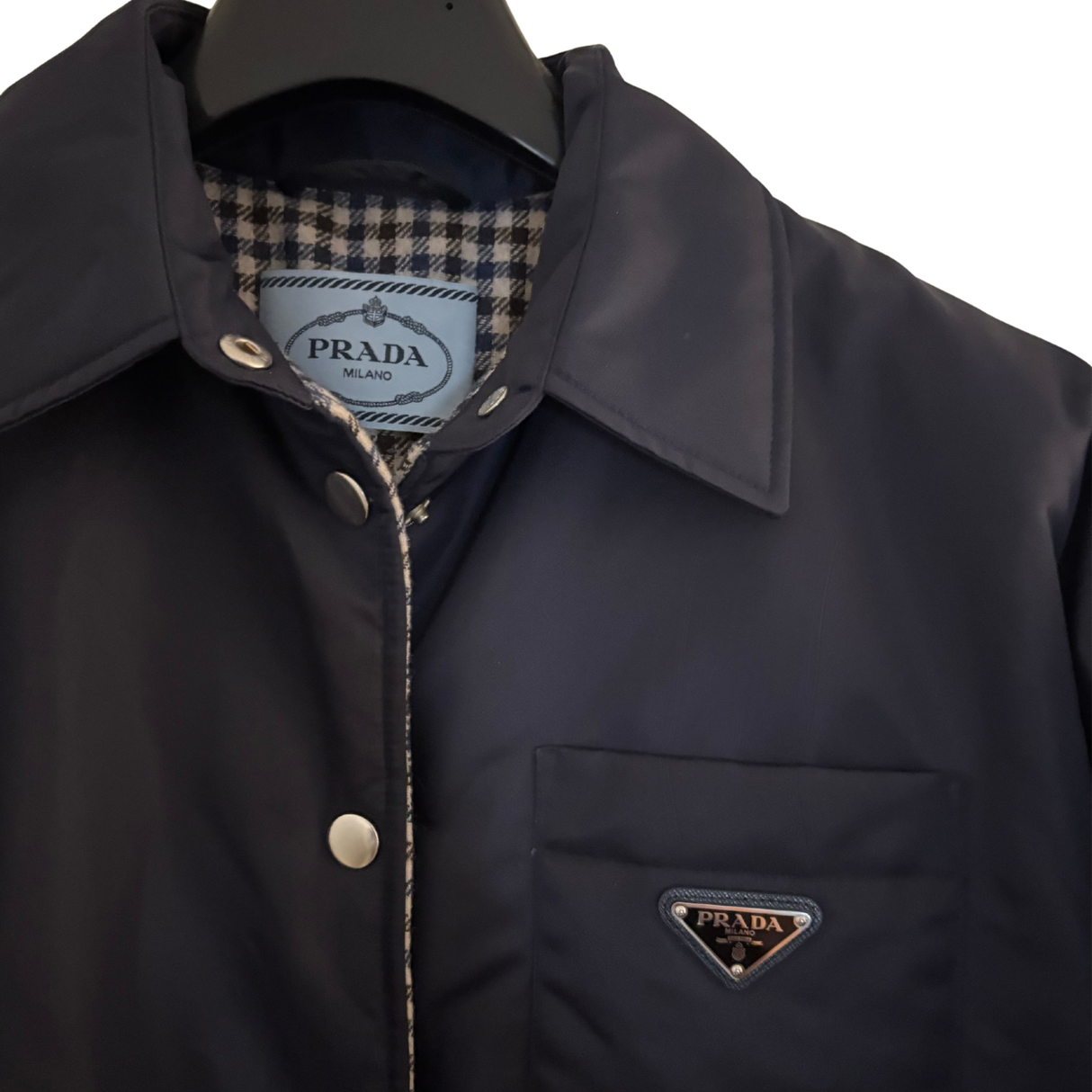 Prada Re-Nylon Blouson Jacket / 40