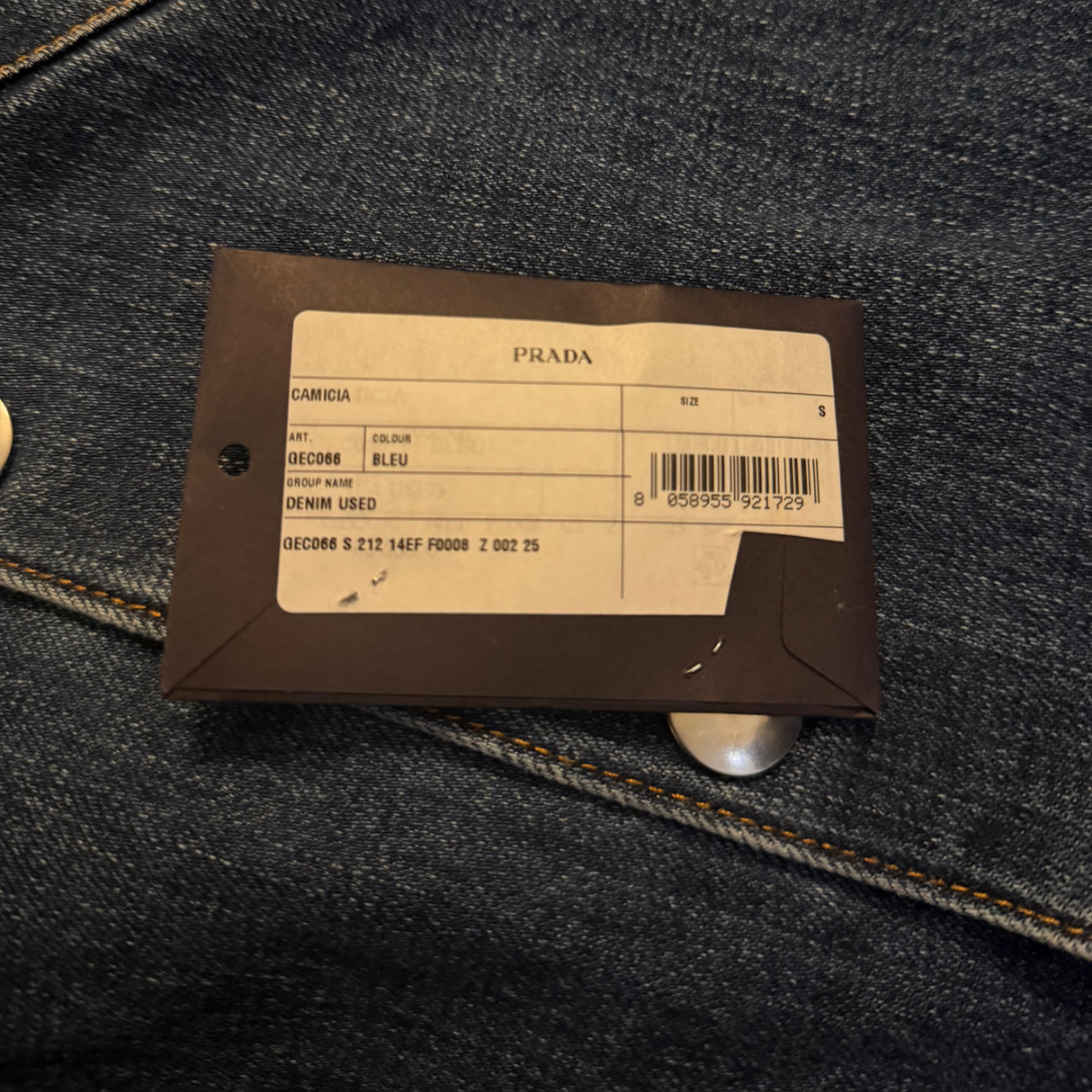 Prada Denim Jacket / S