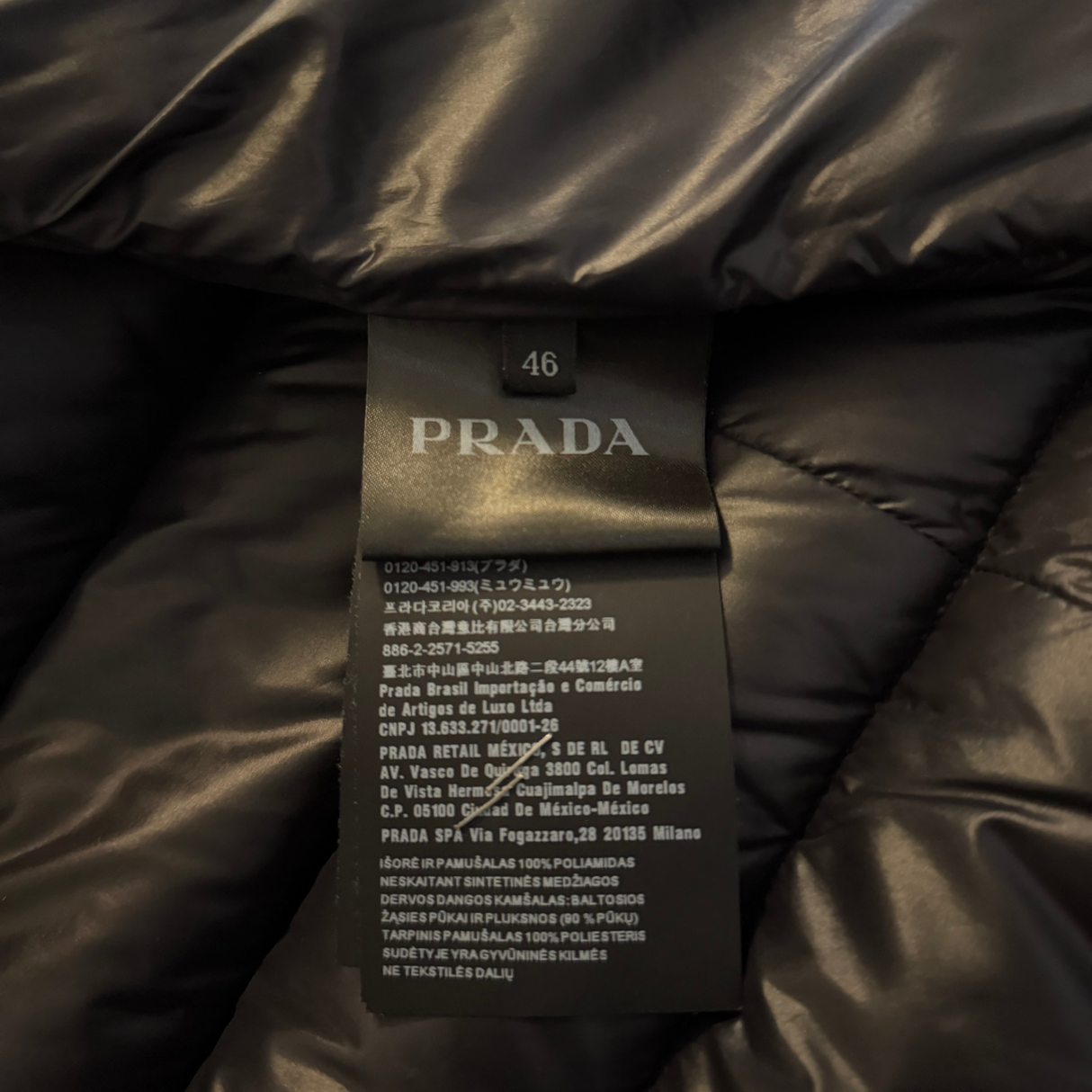 Prada Down Gilet / 46