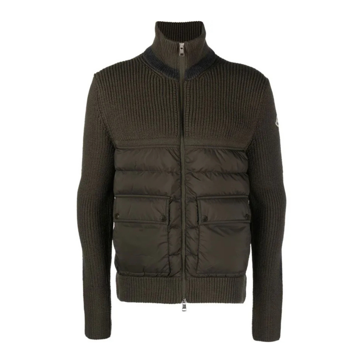 Moncler Padded Down Zip-Cardigan / Small