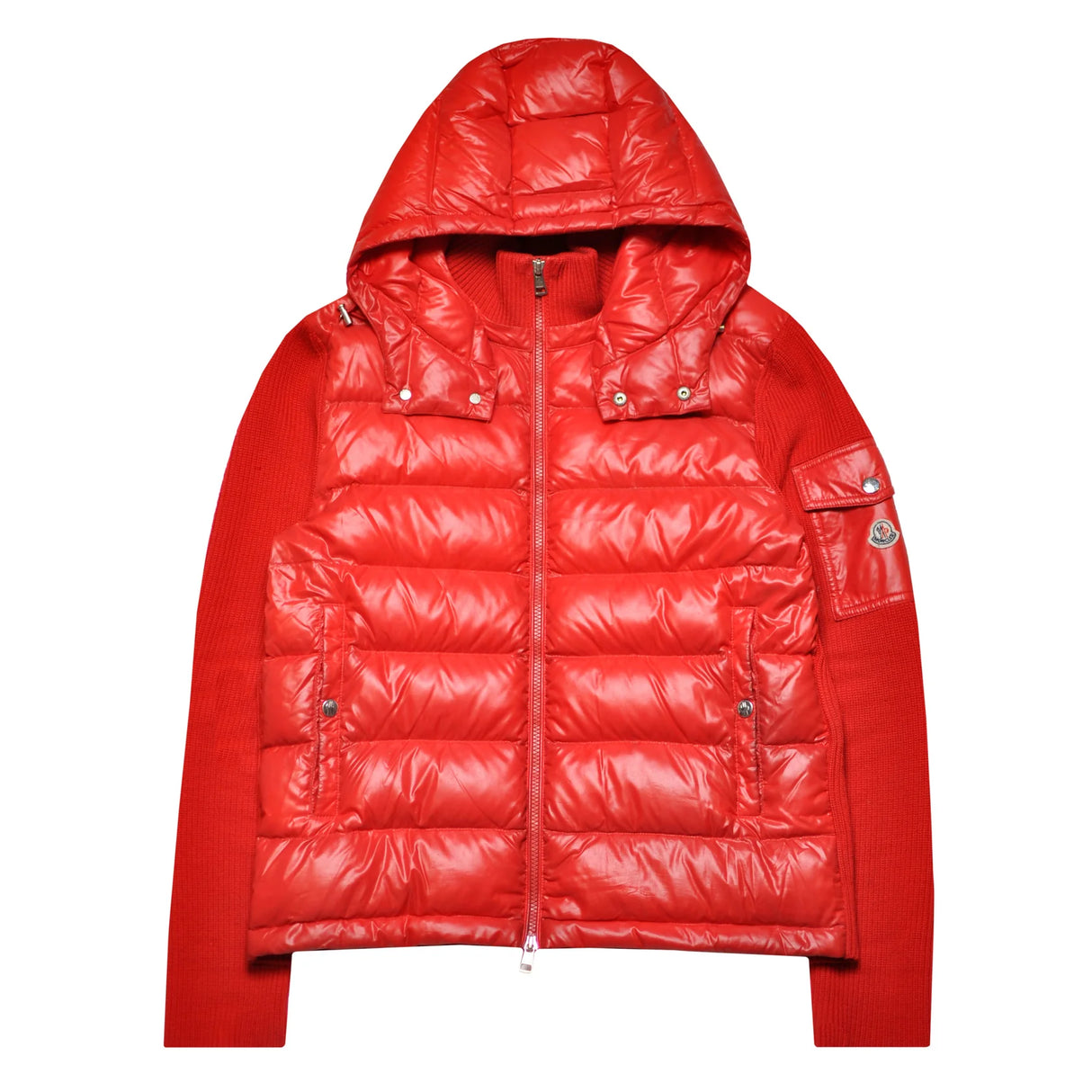 Moncler Down Tricot Cardigan / Small